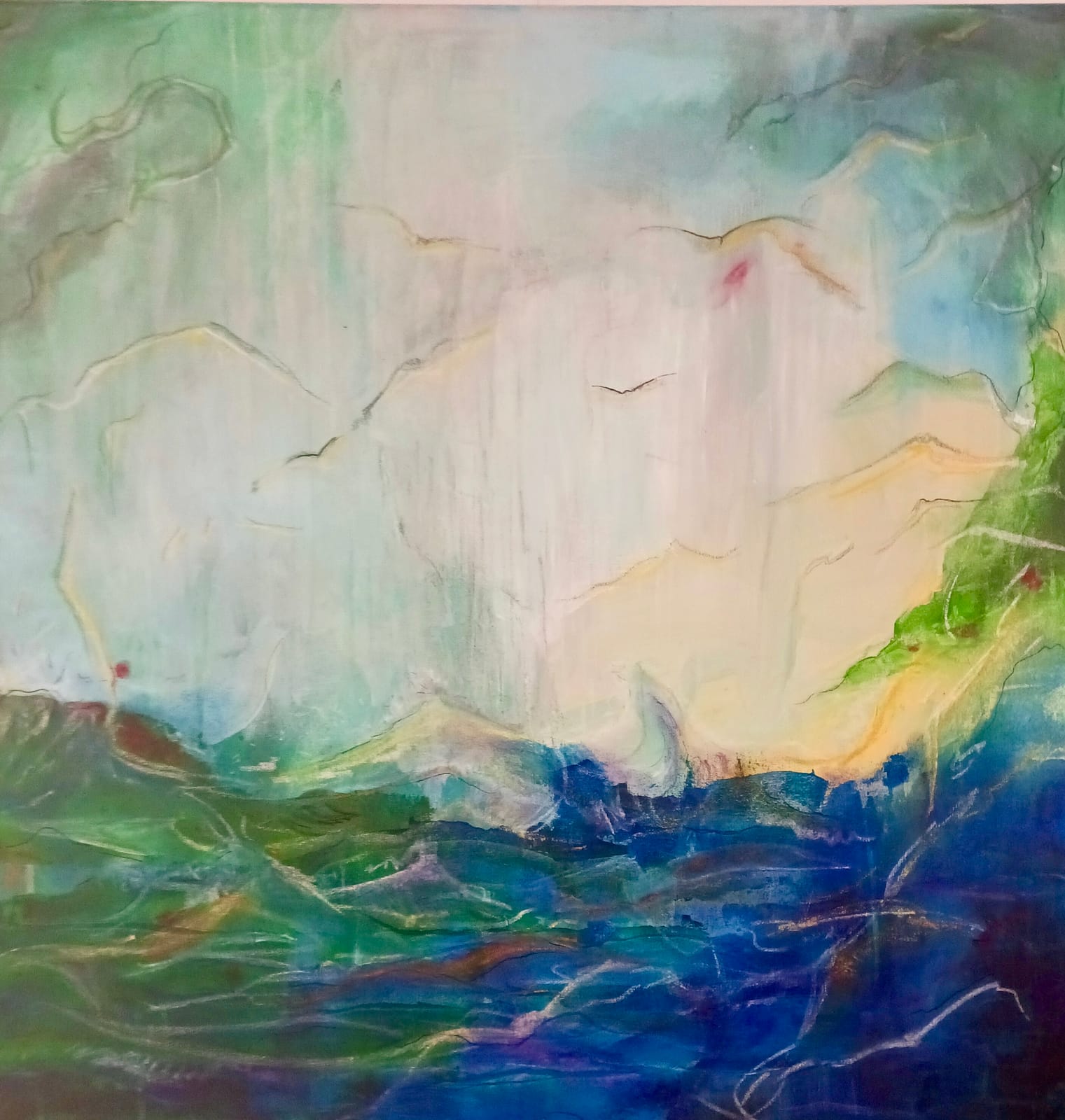 Ciel et mer 2 — Astrid Van der Weerd